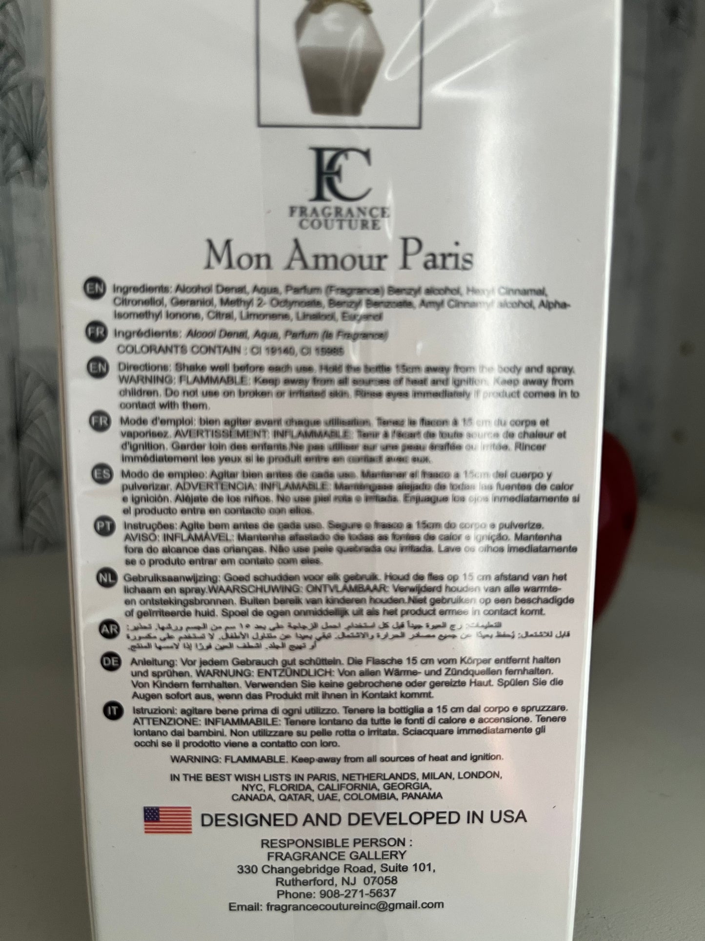 Mon Amour Paris