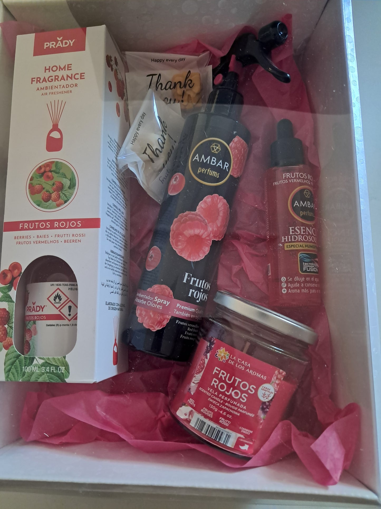 Coffret fruits rouges