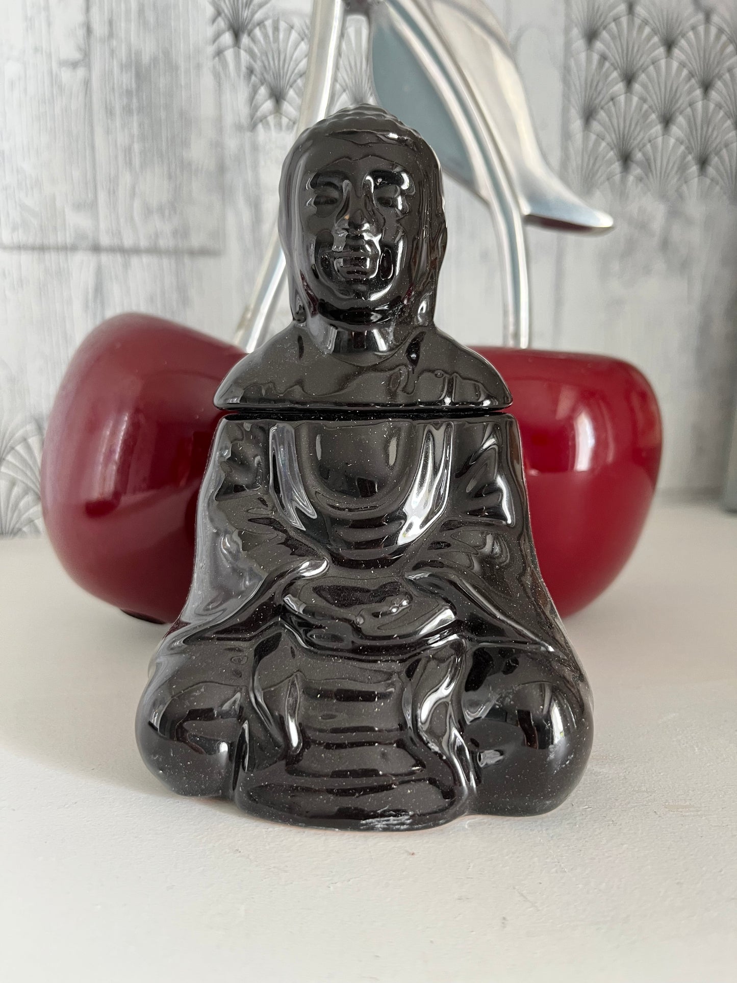 Brûle parfum bouddha assis