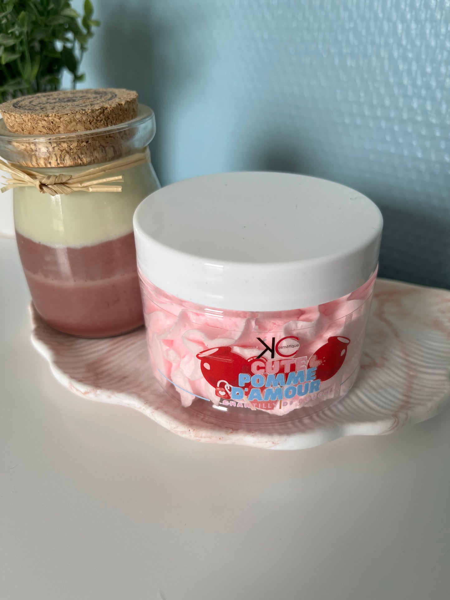 Crème fouettée douche