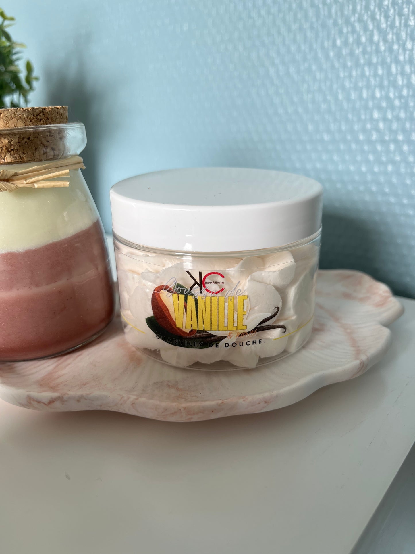 Crème fouettée douche