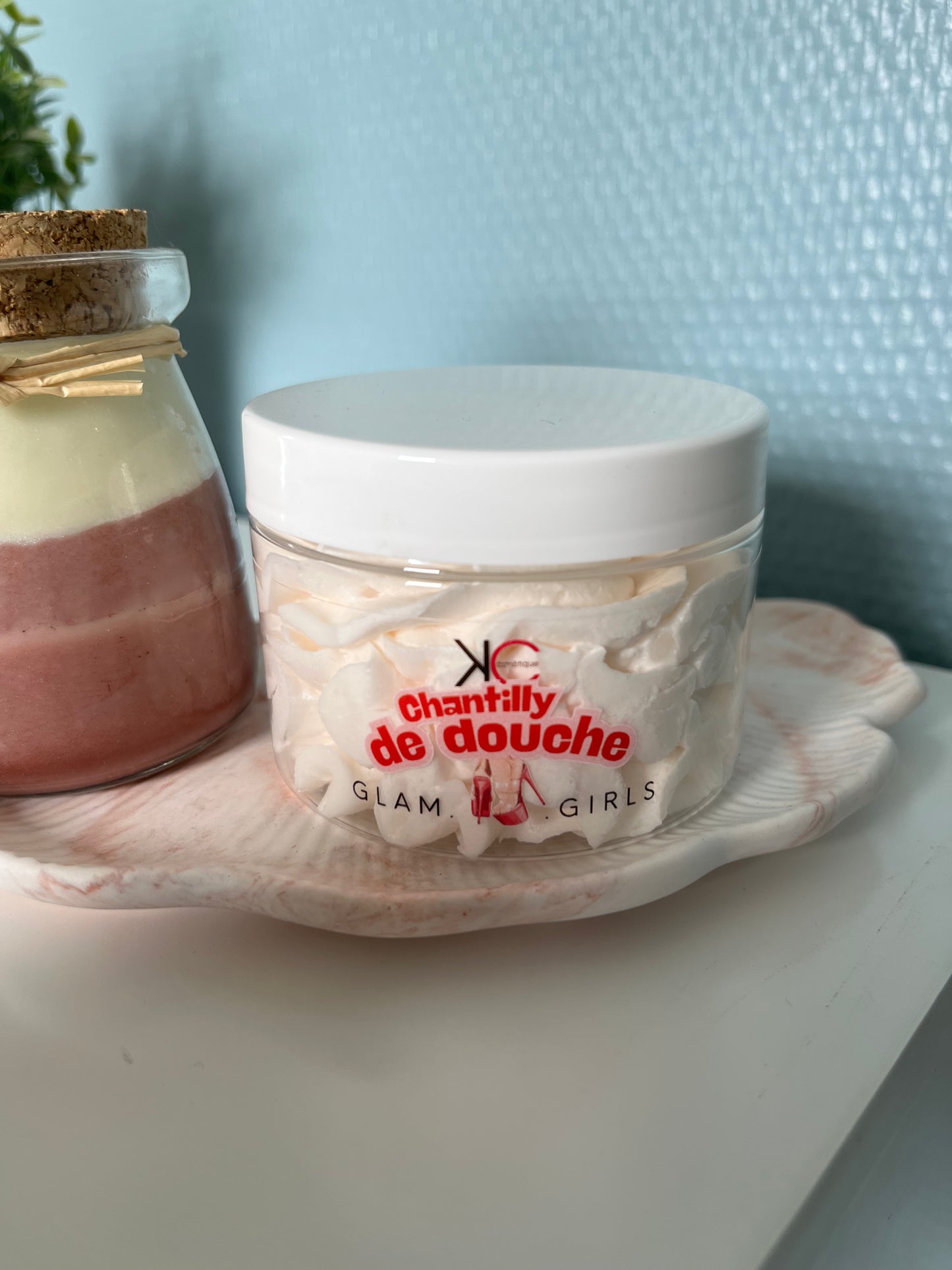 Crème fouettée douche