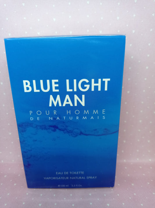 Blue light man