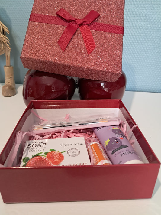 Coffret noeud rouge